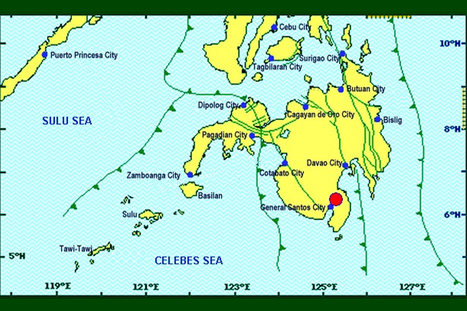 Slight Tremor near Sarangani,&nbsp;Davao
