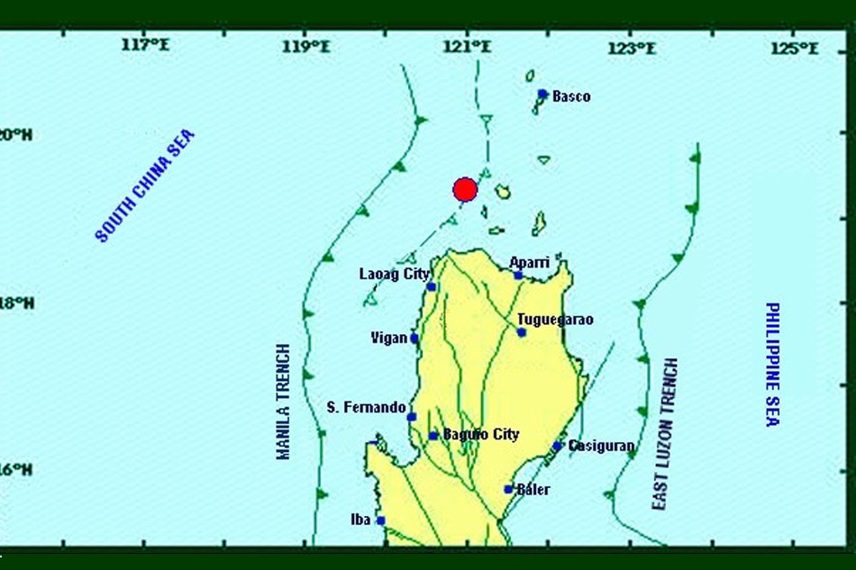 5.5 Mag. Earthquake Hits Calayan Town in&nbsp;Cagayan
