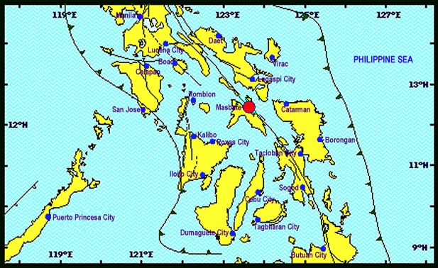 Intensity 4 Earthquake Jolts Masbate&nbsp;City