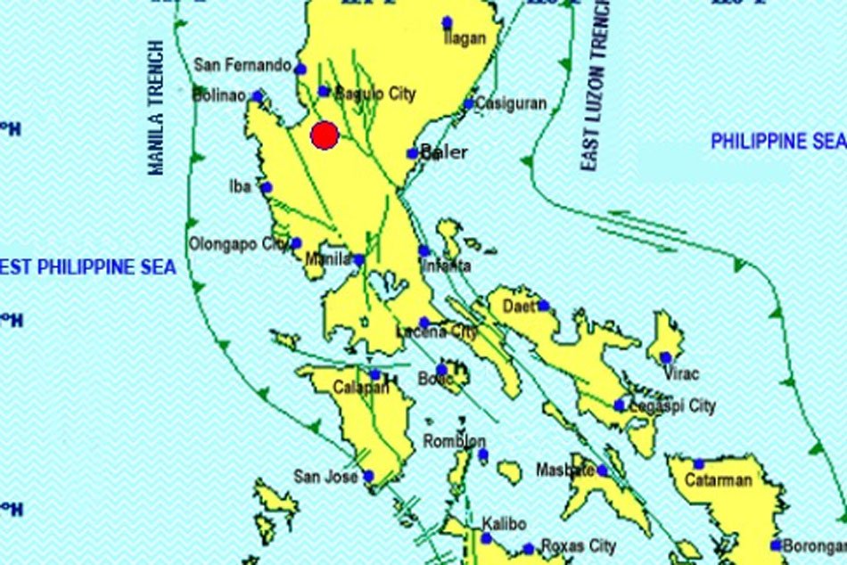 Magnitude 5.5 Earthquake Hits The Province of&nbsp;Pangasinan