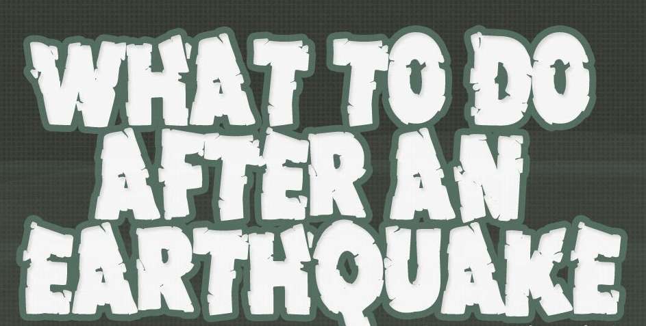 Things To Keep In Mind After An&nbsp;Earthquake