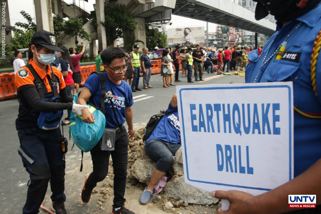 4th Quarter Earthquake Drill Set To&nbsp;Tomorrow