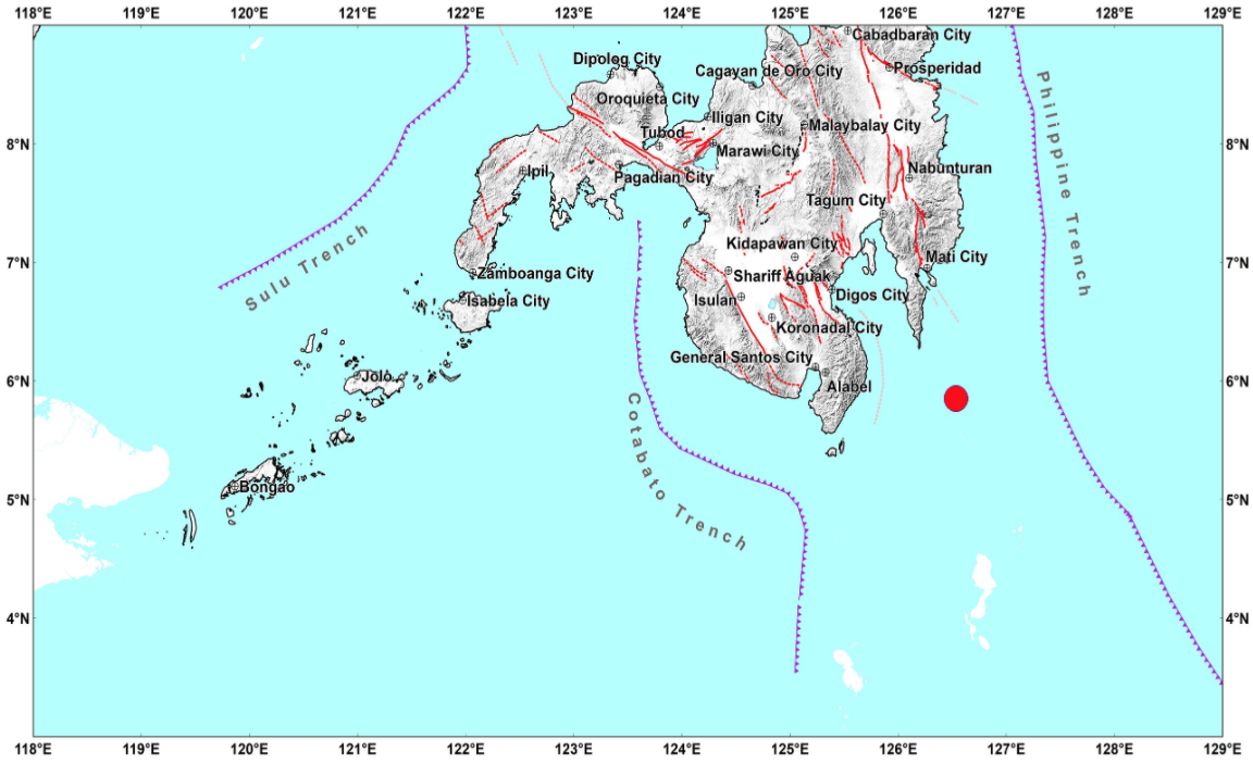 Magnitude 5.1 Earthquake Hits Davao&nbsp;Occidental