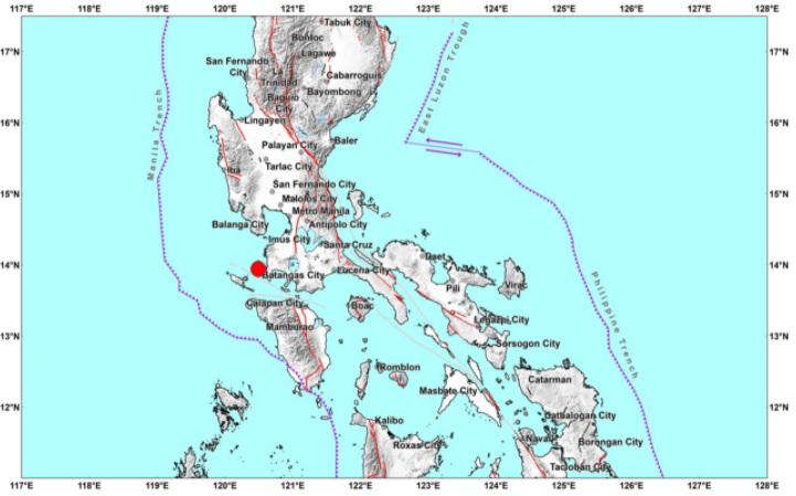 Calatagan Hit With Magnitude 5.2&nbsp;Quake