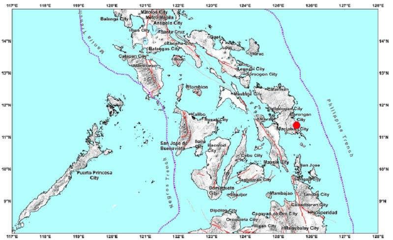 Strong Quake Hits in Eastern&nbsp;Samar
