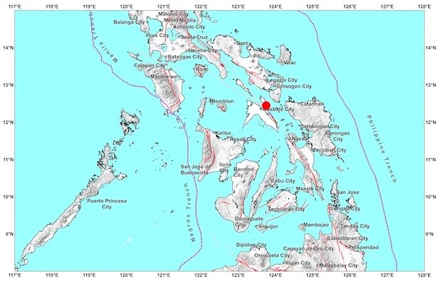 Magnitude 6 Quake Hits&nbsp;Masbate