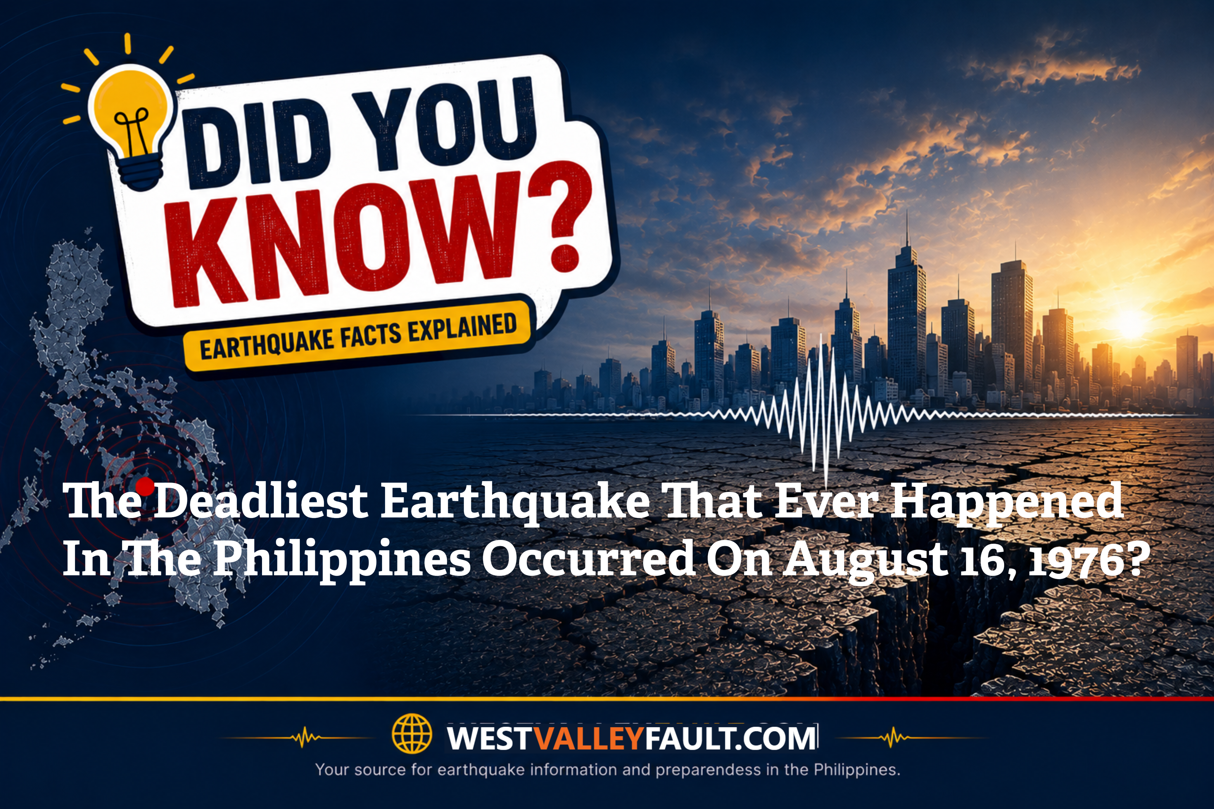 Deadliest Earthquake in The Philippines