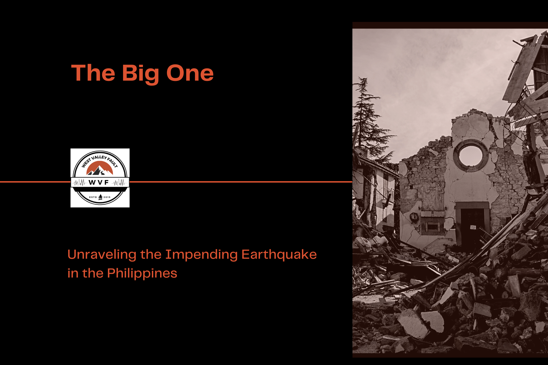 The Big One: Unraveling the Impending Earthquake in the&nbsp;Philippines