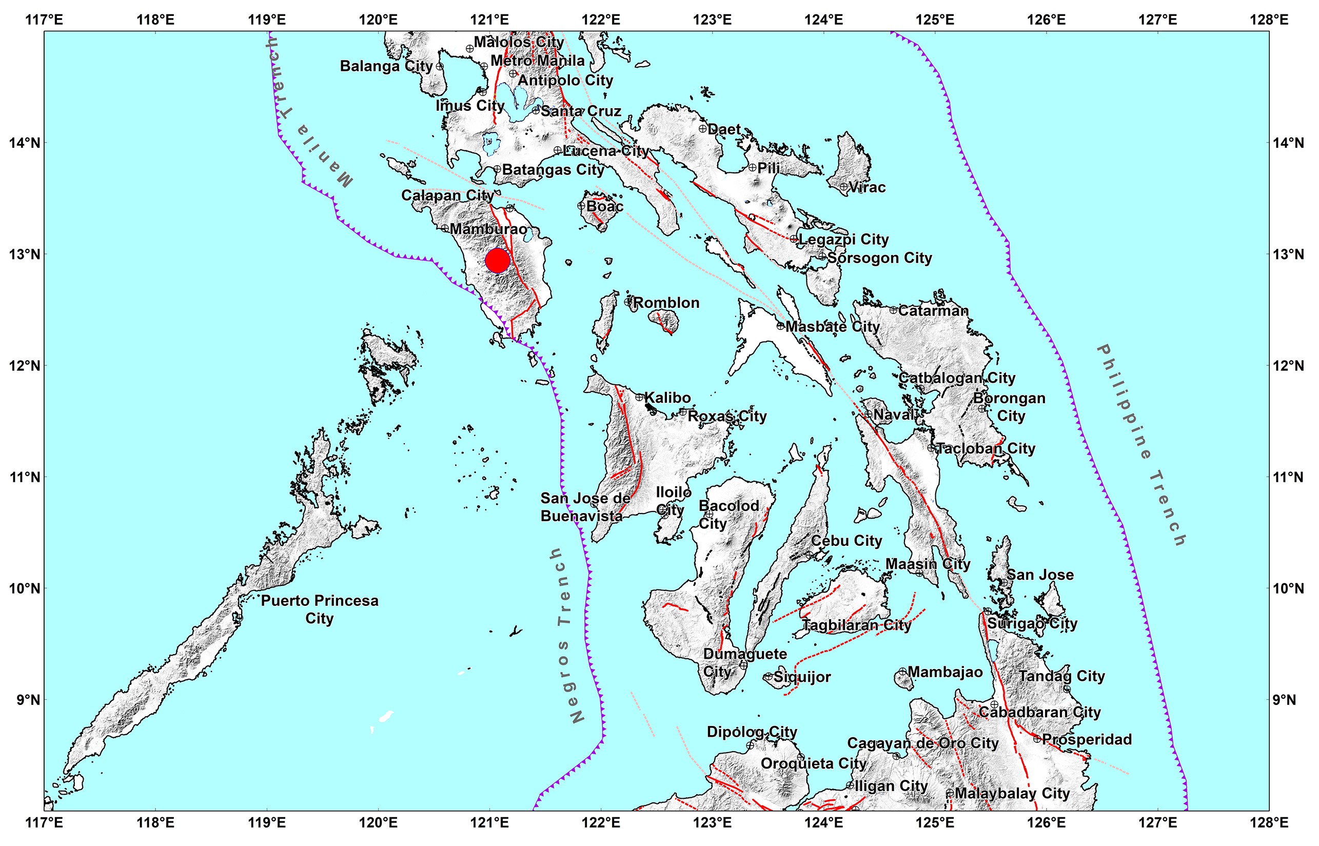 Oriental Mindoro Struck with Magnitude 4.9&nbsp;Quake