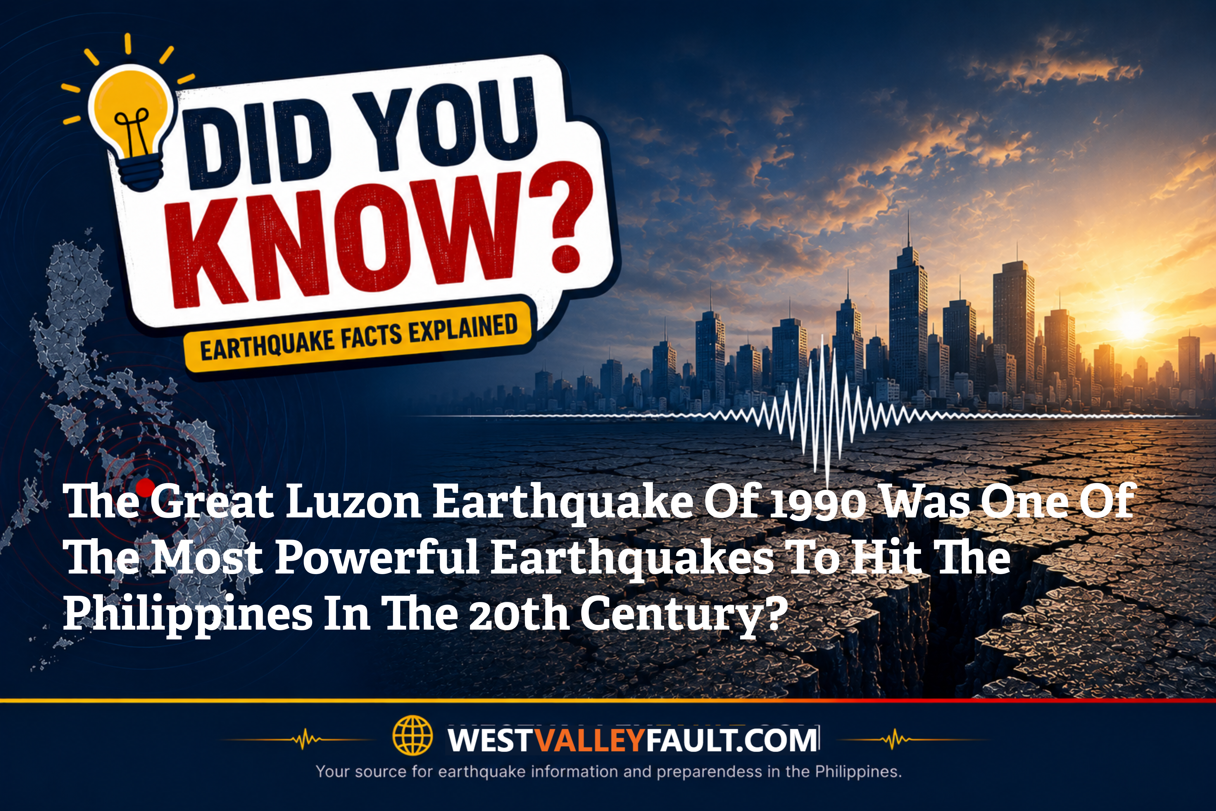 The Great Luzon Earthquake of 1990