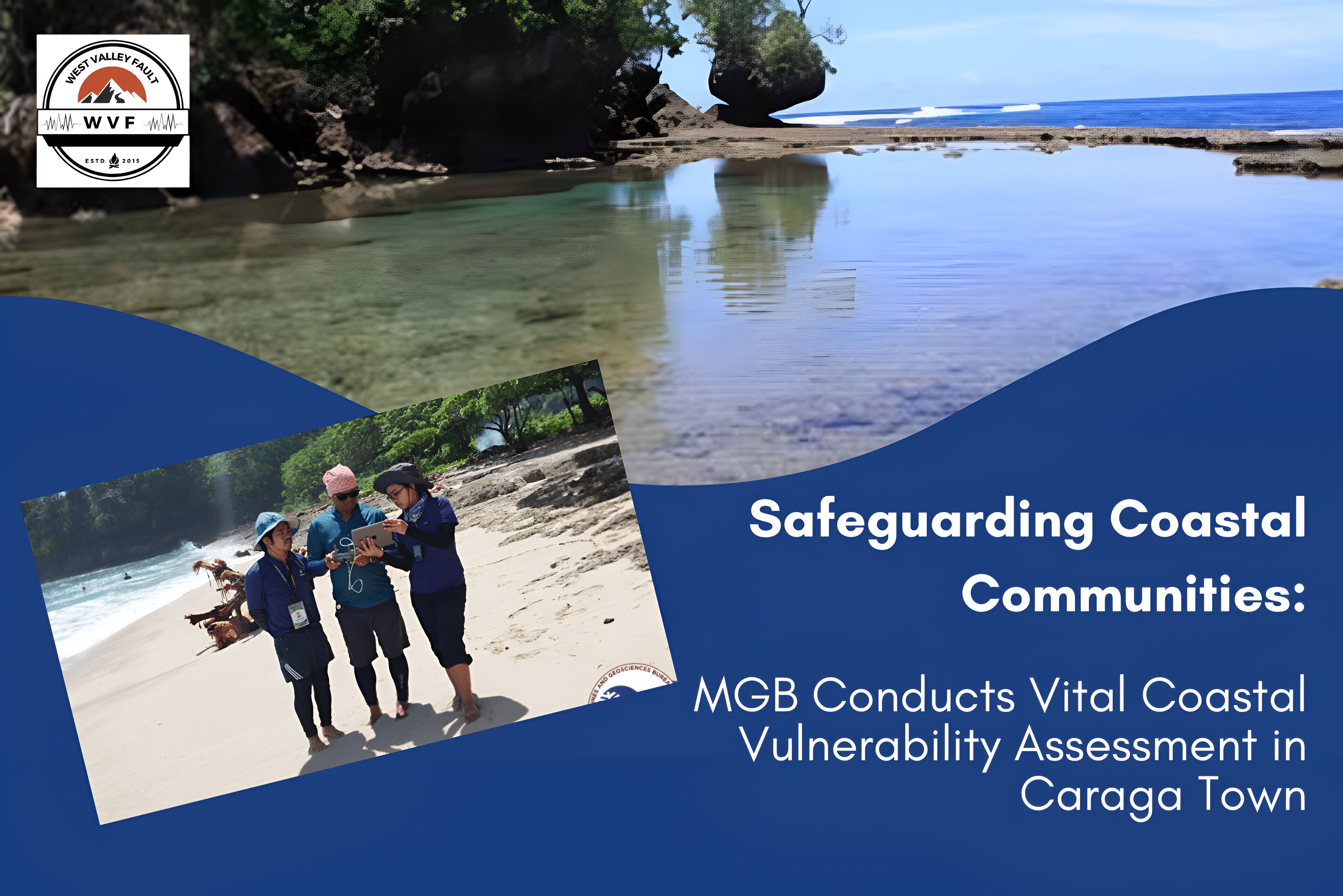 Safeguarding Coastal Communities: MGB Conducts Vital Coastal Vulnerability Assessment in Caraga&nbsp;Town