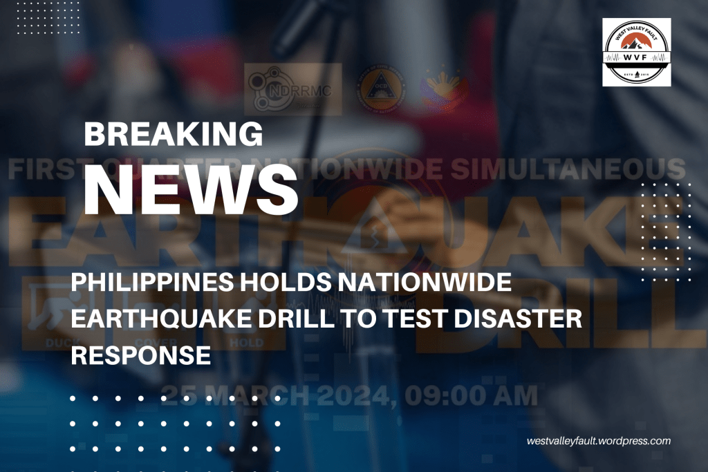 Philippines Holds Nationwide Earthquake Drill to Test Disaster&nbsp;Response