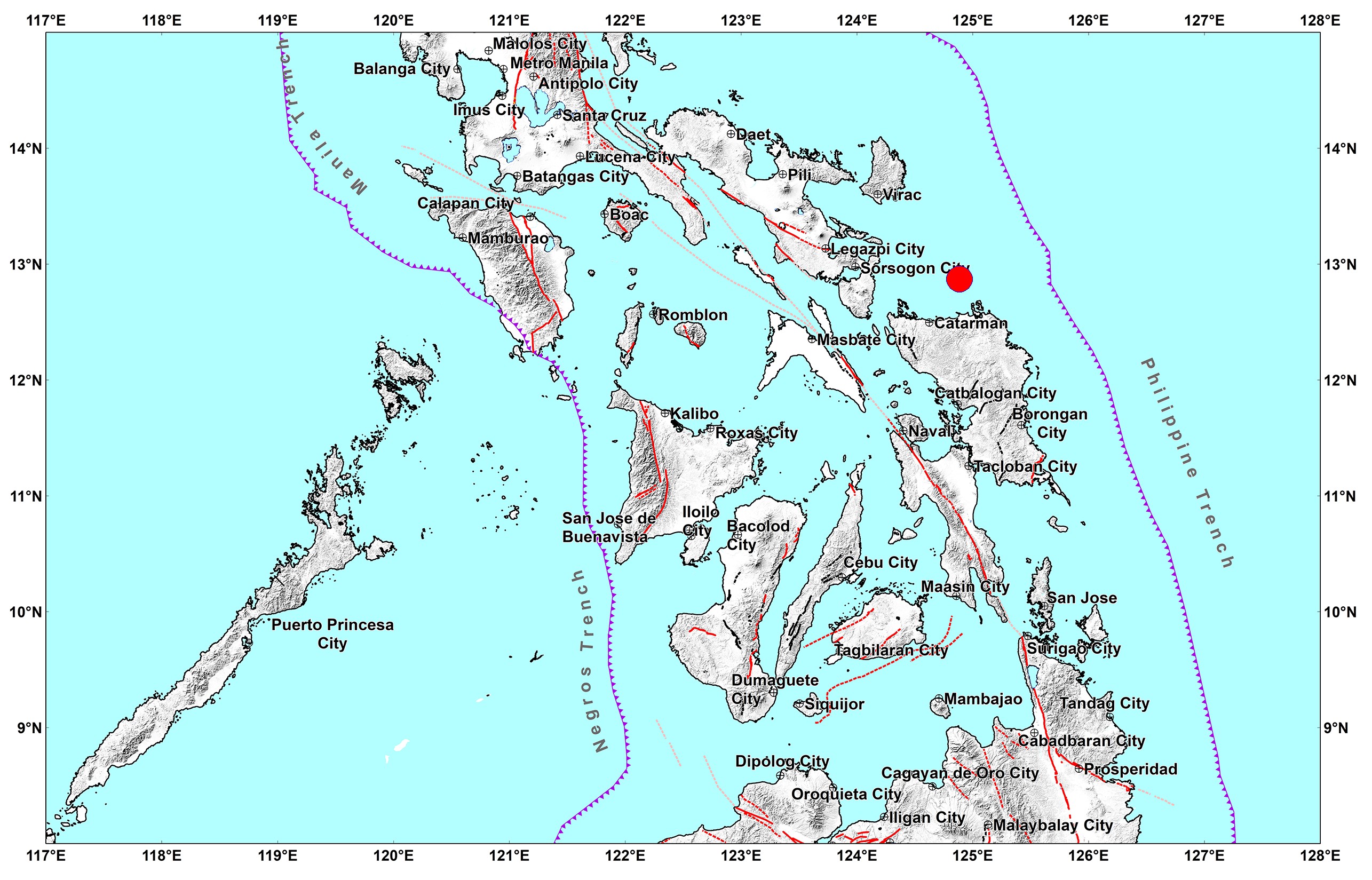 Northern Samar Hit with Magnitude 5.7&nbsp;Quake