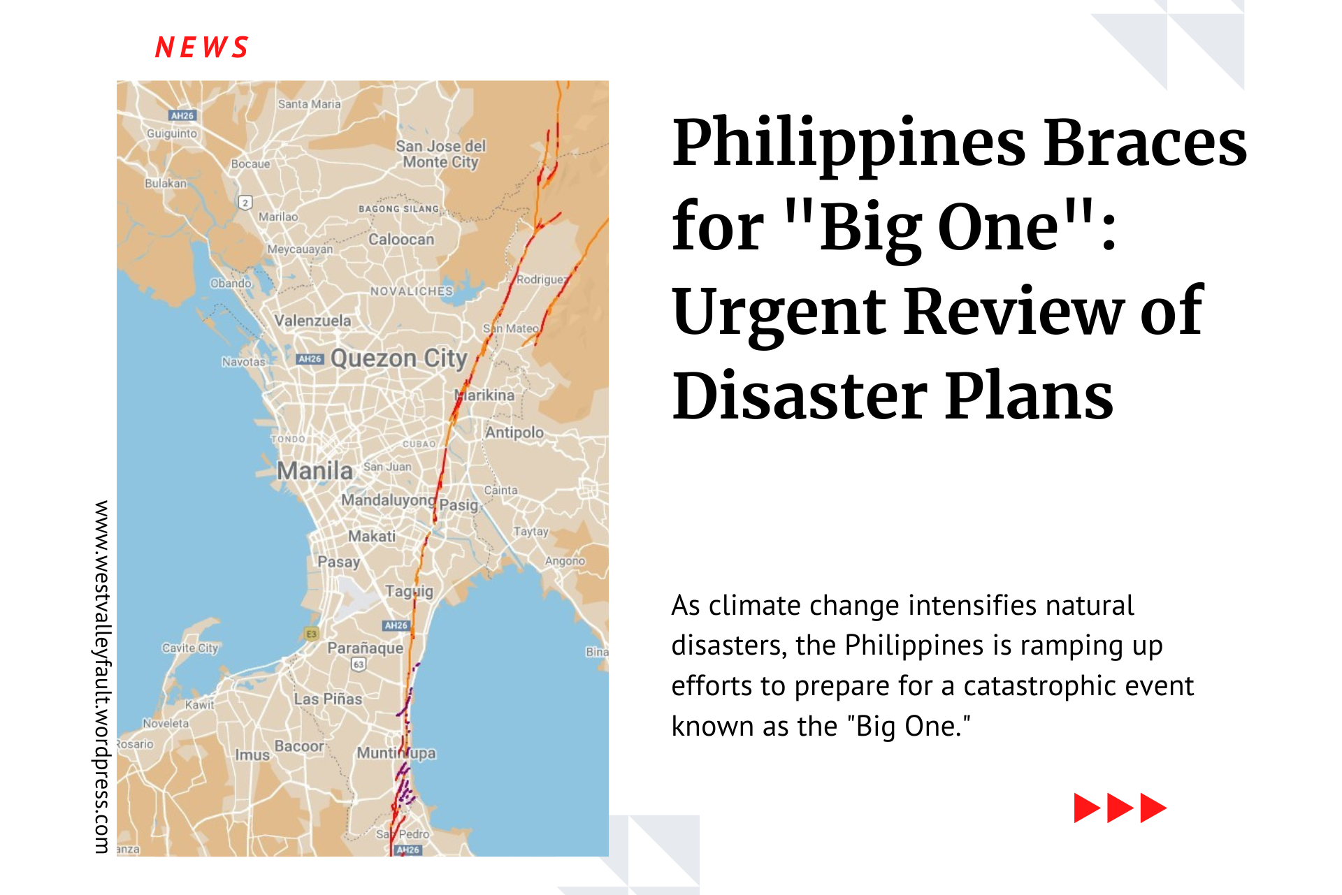 Philippines Braces for “Big One”: Urgent Review of Disaster&nbsp;Plans