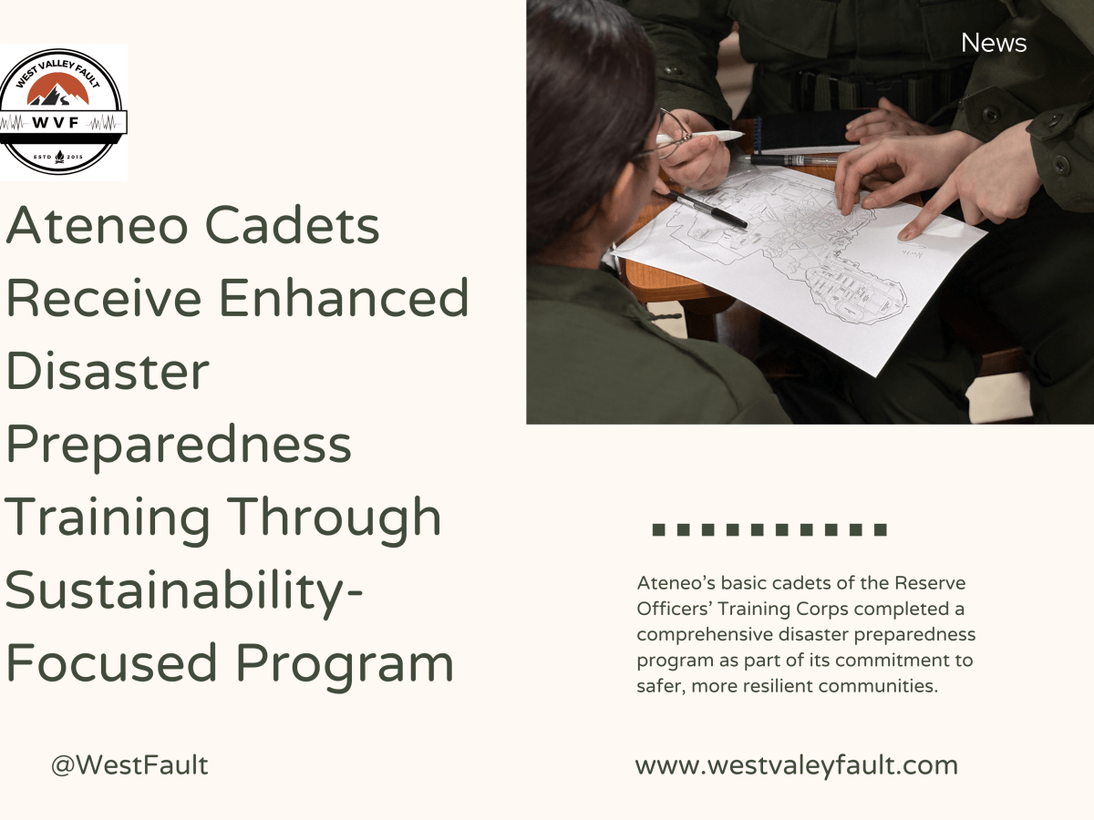 Ateneo Cadets Receive Enhanced Disaster Preparedness Training Through Sustainability-Focused Program