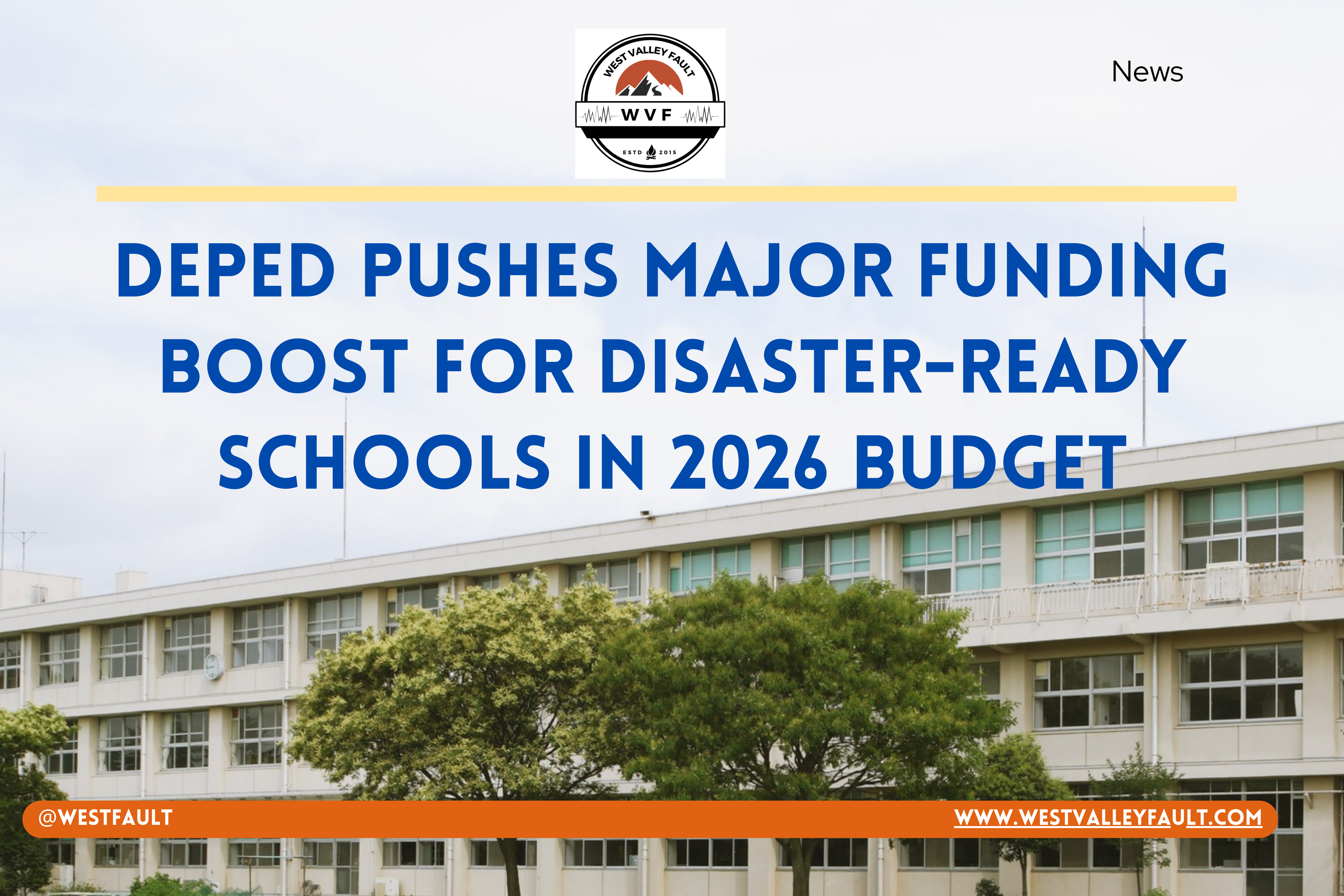 DepEd Pushes Major Funding Boost for Disaster-Ready Schools in 2026&nbsp;Budget