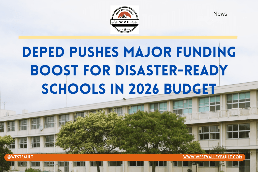 DepEd Pushes Major Funding Boost for Disaster-Ready Schools in 2026&nbsp;Budget