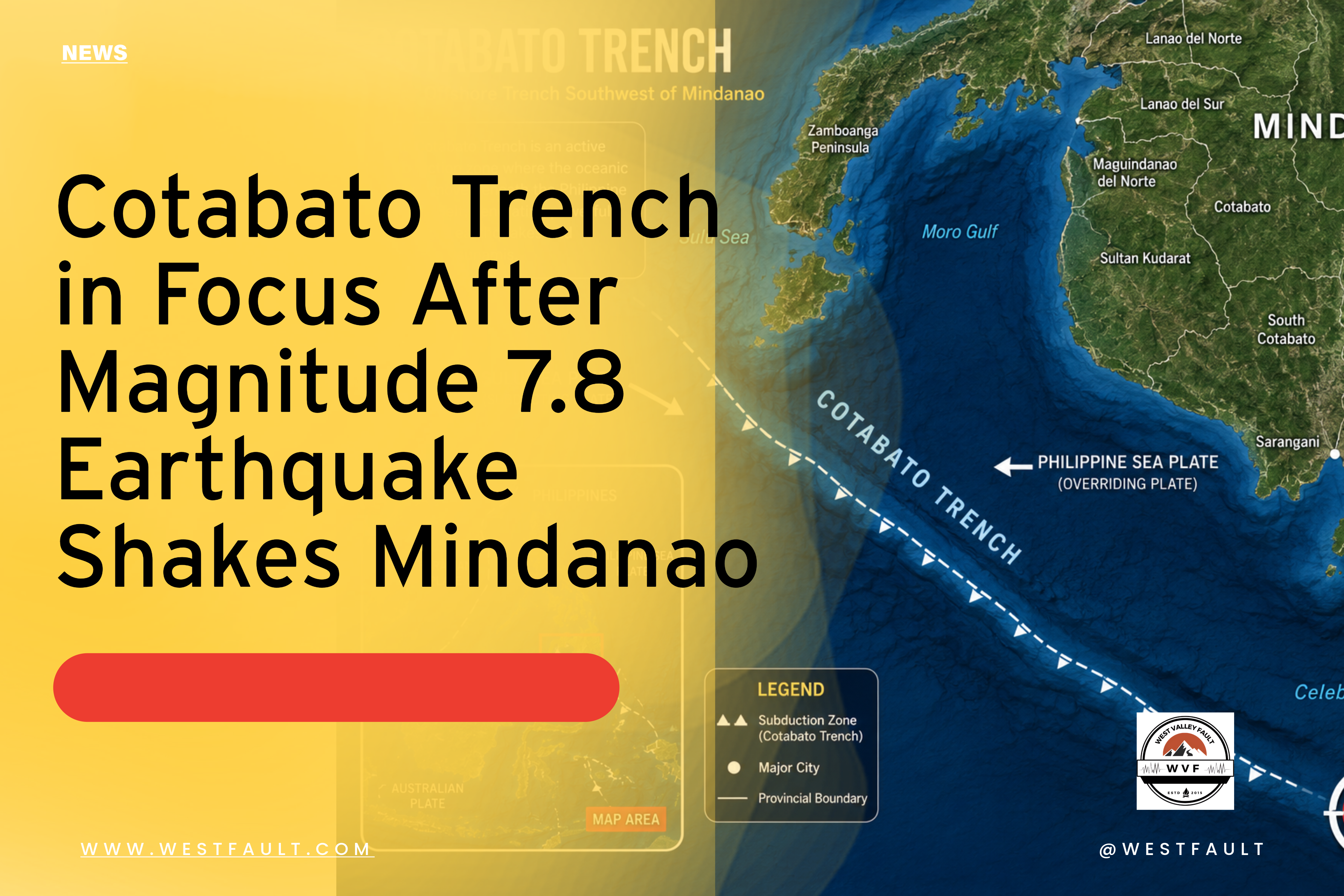 Cotabato Trench in Focus After Magnitude 7.8 Earthquake Shakes Mindanao