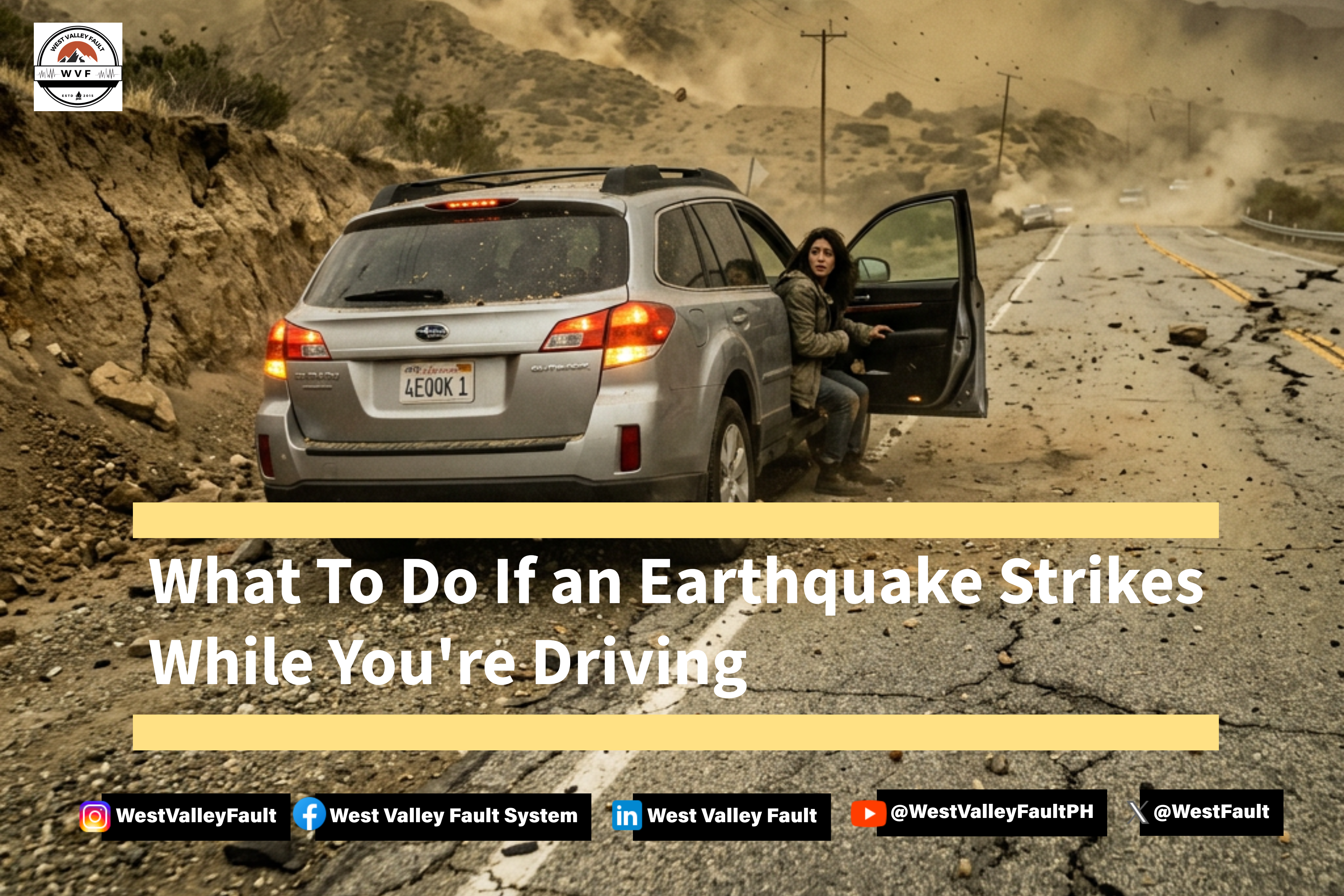 Earthquake Safety Tip: What To Do If an Earthquake Strikes While You’re Driving