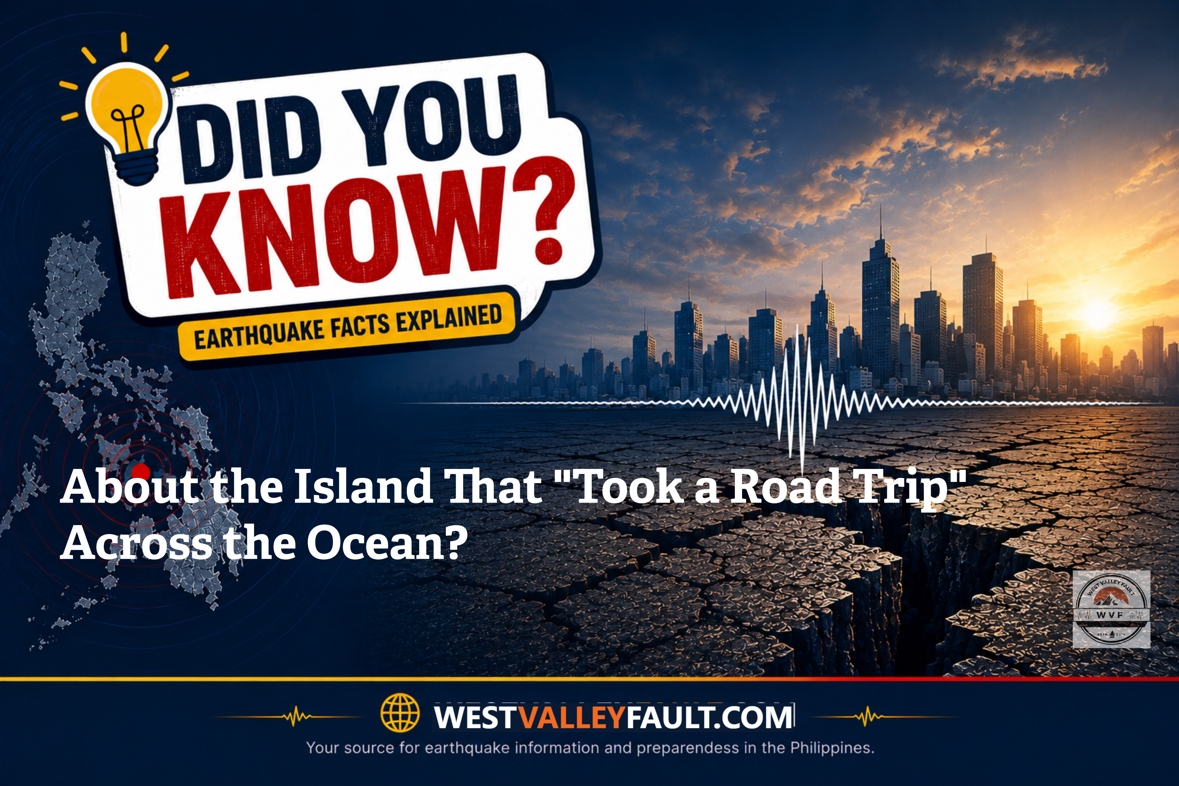 About the Island That “Took a Road Trip” Across the Ocean