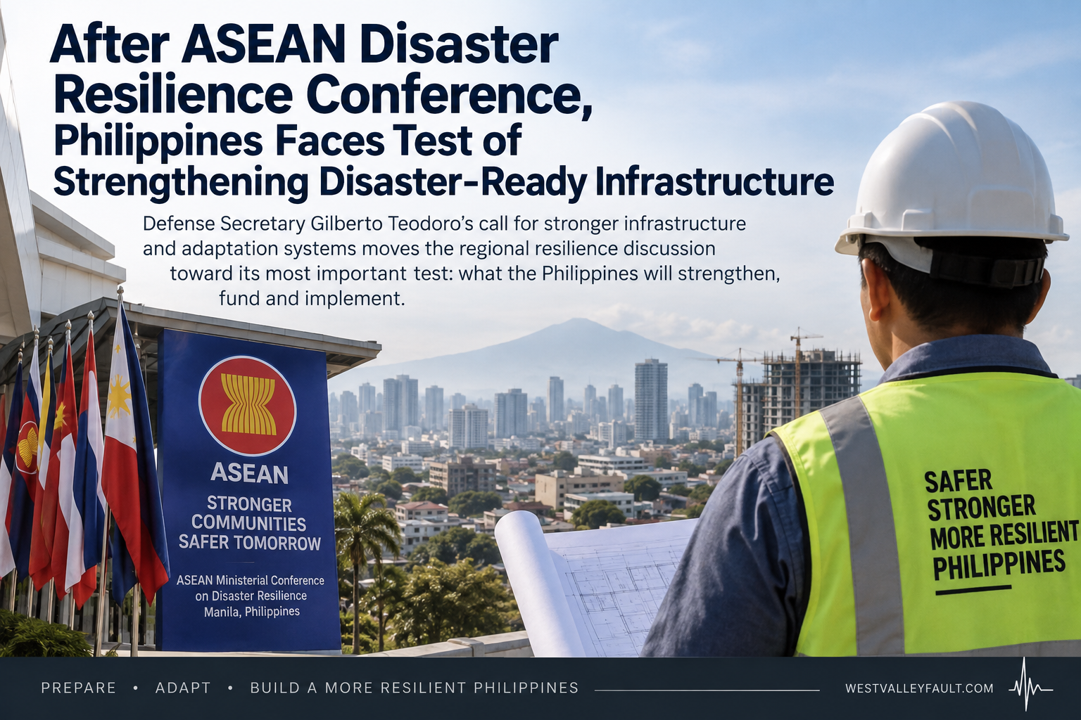 After ASEAN Disaster Resilience Conference, Philippines Faces Test of Strengthening Disaster-Ready Infrastructure