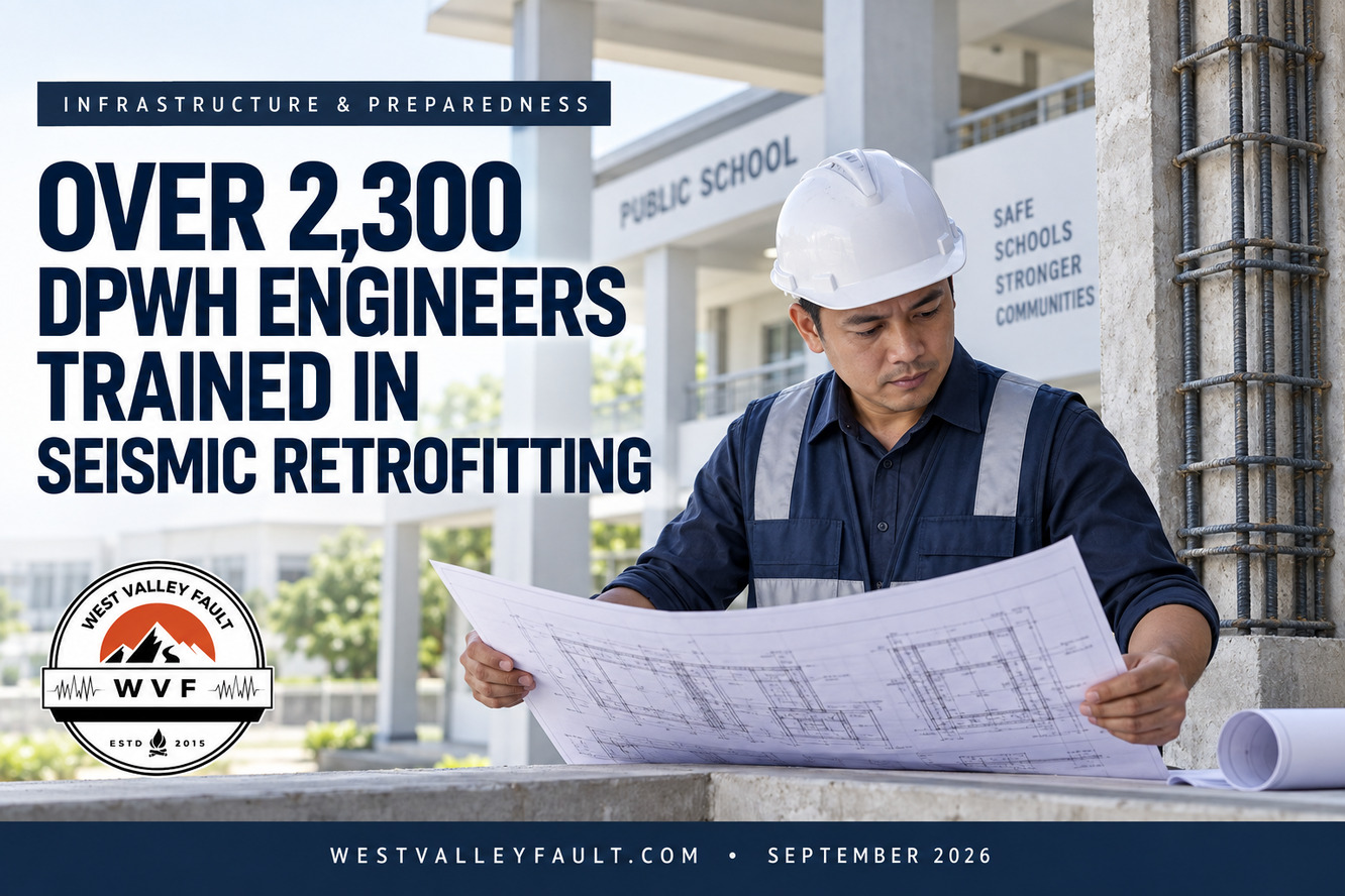 More Than 2,300 DPWH Engineers Trained in Seismic Retrofitting of Public Buildings