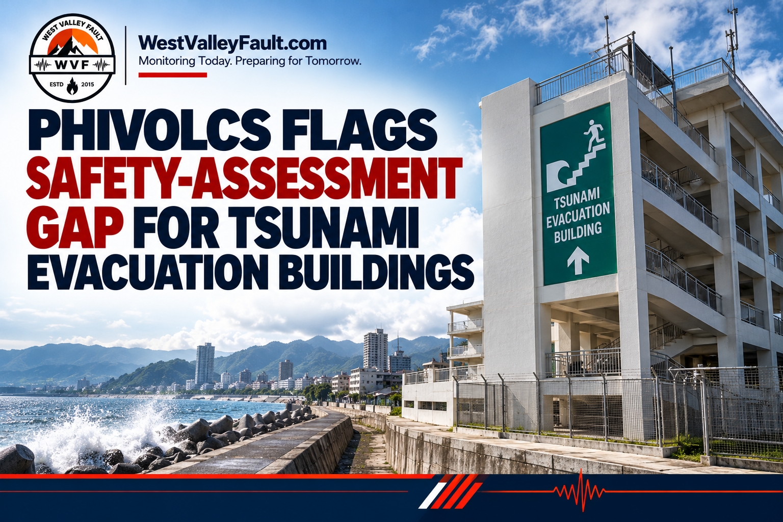 PHIVOLCS Flags Safety-Assessment Gap for Tsunami Evacuation Buildings