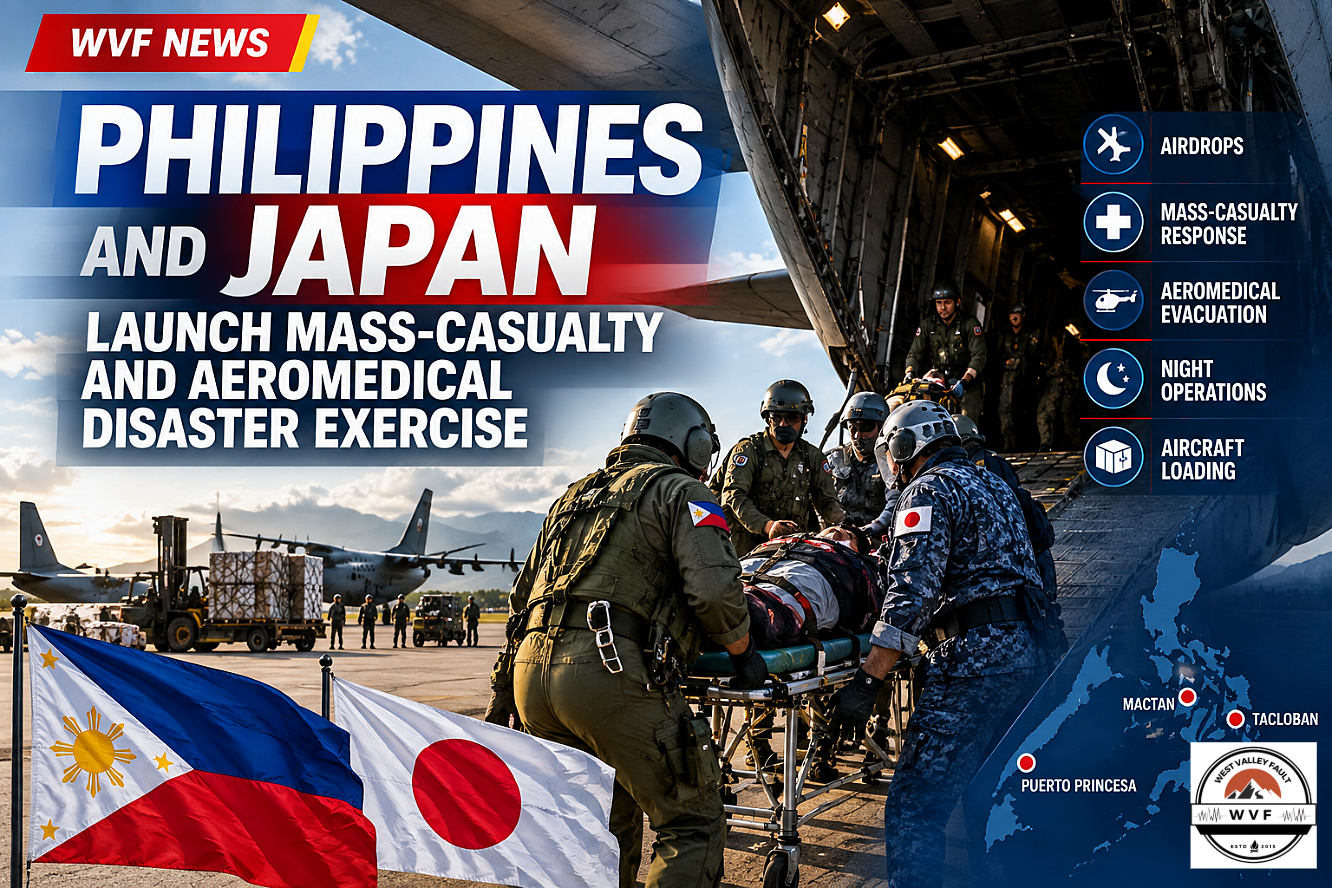 Philippines and Japan Launch Mass-Casualty and Aeromedical Disaster Exercise