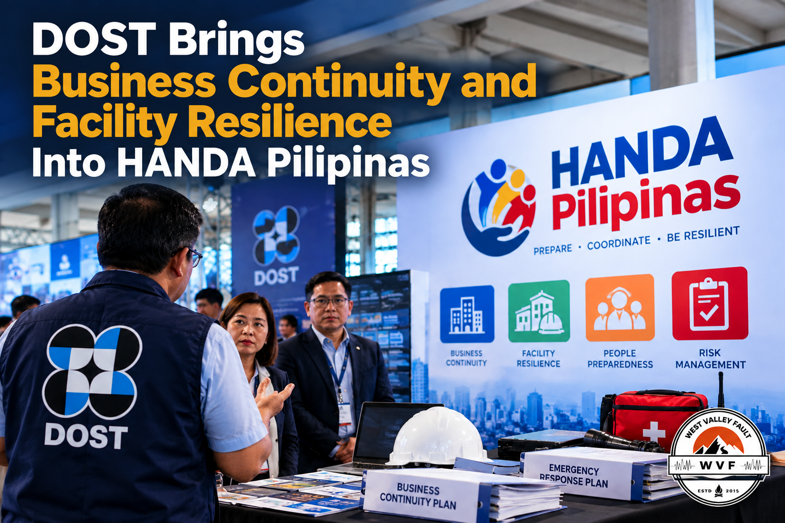 DOST Brings Business Continuity and Facility Resilience Into HANDA Pilipinas